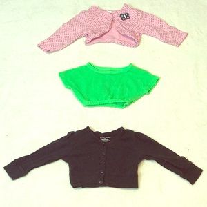 2T Cardigan / Crop Top Little Girl Lot. 3 for $10